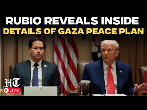 US News Live | Marco Rubio Drops New Details on Gaza Peace Plan | Trump Cabinet Meeting | JD Vance