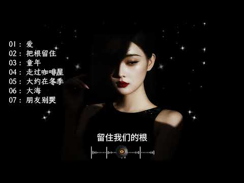 【经典老歌】爱  把根留住  童年  走过咖啡屋  大约在冬季  大海  朋友别哭#我和音乐节超搭的