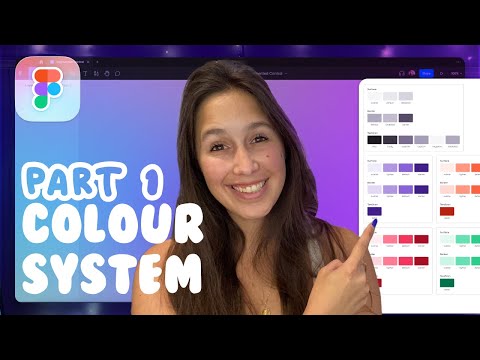 Figma Design System - Colour System (Using Variables & Tokens) | Part 1 | Figma Variables Tutorial