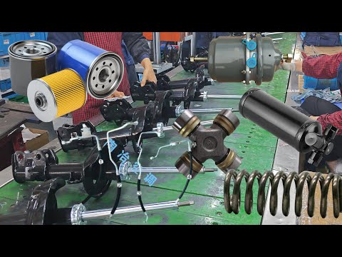 Automotive Parts Manufacturing (Shock Absorbers, Oil Filters, Springs...)