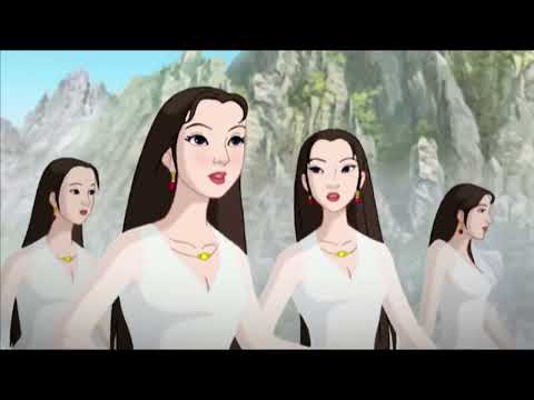 ENCHANTED MOUNTAIN full movie for kids | A WOODMAN AND A FAIRY cartoon | fairy tale for children