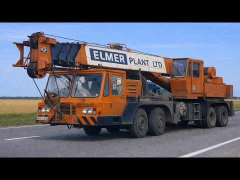 10 Old Crane Trucks From the 1970s Still Working Today