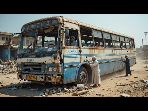 Pakistani Daewoo Passenger Bus Restoration | From Scrap to Brand New”