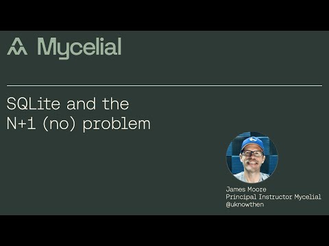 SQLite and the N+1 (no) problem