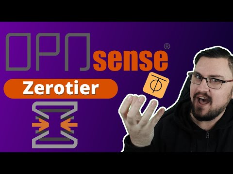 Sooo... OPNsense does Zerotier!!! Basic setup guide.