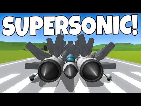 Breaking the LAND SPEED RECORD in Kerbal Space Program!