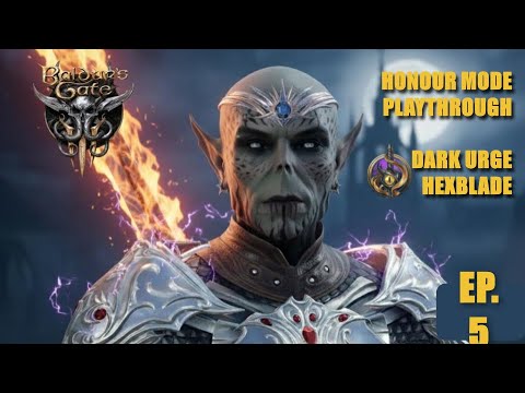 Baldur's Gate 3 Honour Mode Playthrough | Dark Urge Hexblade (Pt. 5) | Underdark