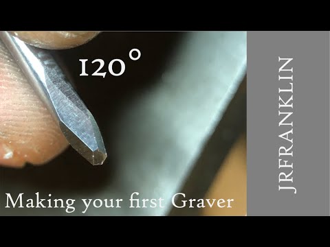 Making your first graver : Hand Engraving Lesson
