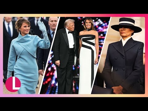 First Lady Fashion: Melania Trump's Inauguration Look Dissected | Lorraine