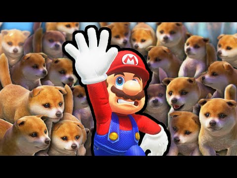 Mario, but 4 Dogs Spawn Every Second