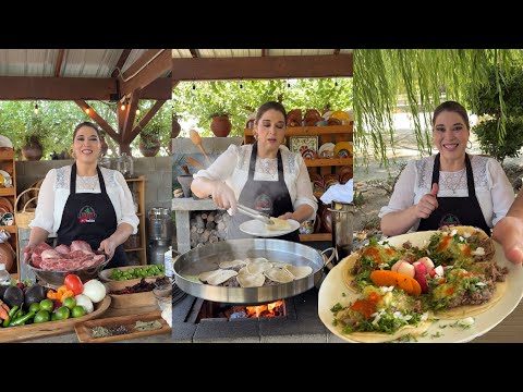 TACOS DE LENGUA Y CARNE DE RES AL VAPOR!!