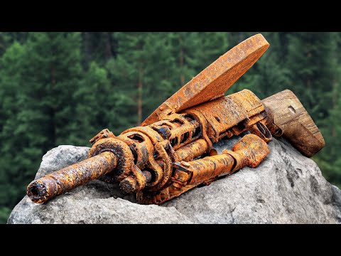 1928 DP-27 | Old Machine Gun Restoration