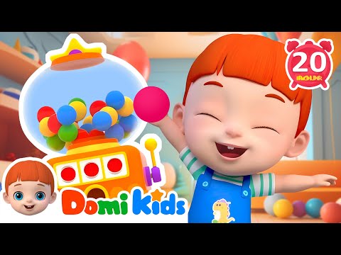 彩球玩具機🌈🎉 + 更多兒歌合集｜domikids 中文｜Nursery Rhymes