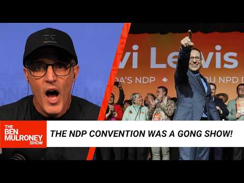 The NDP convention was an absolute gong show