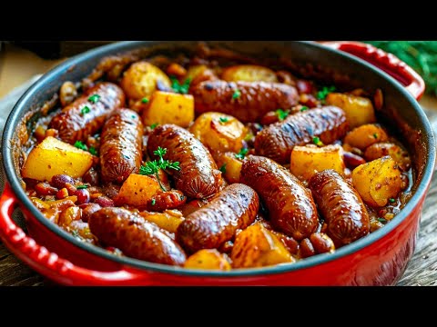 Diese Bratwürste werden Sie begeistern! So einfach kann Abendessen sein!