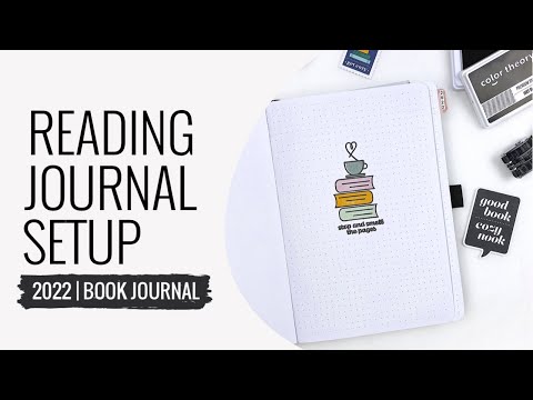 Reading Journal Setup 2022 | Challenges, Trackers & More