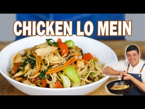 Easy Chicken Lo Mein Recipe | Better Than Takeout!