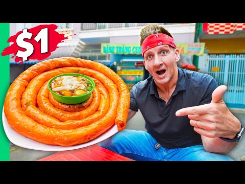 Vietnam's 12 SUPER CHEAP Street Foods!! Less than a dollar!!