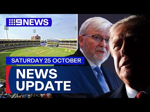Cricketers allegedly harassed; Trump reflects on tense exchange with Kevin Rudd | 9 News Australia