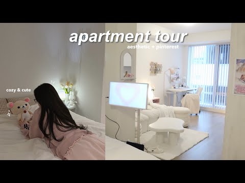 my APARTMENT TOUR💌: fully furnished & aesthetic, pinterest inspired