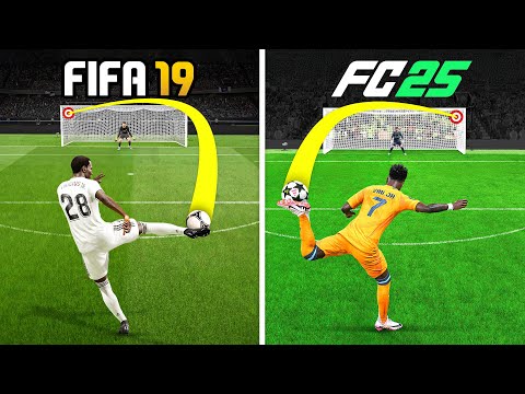 Scoring 1 Amazing Goal with Vini Jr in Every FIFA
