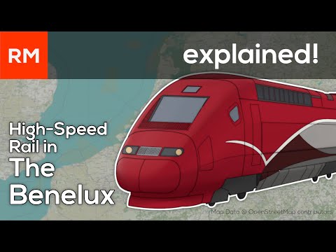 Fast trains for small countries! | Belgium & the Netherlands High Speed Rail Explained