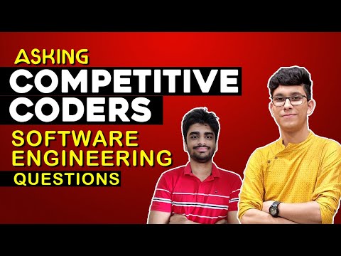 Asking Red Competitive Coders Software Engineering Questions @utkarshgupta9858 @PriyanshAgarwal