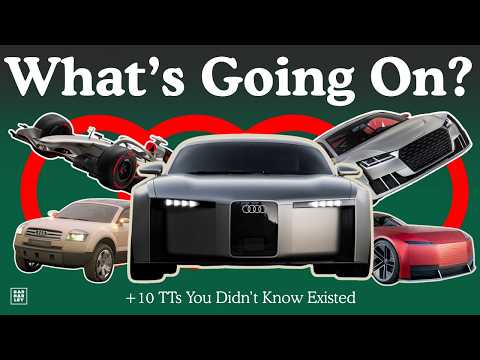 Audi Concept C + 10 TTs You Didn't Know Existed