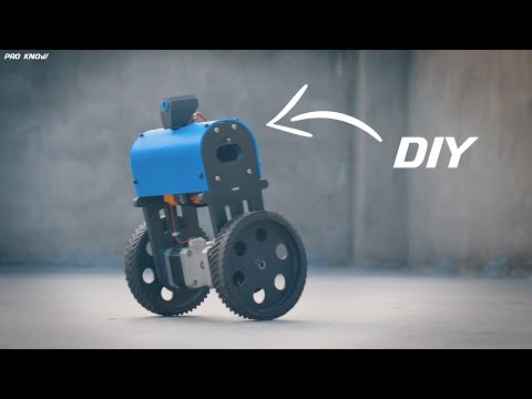 DIY Mobile Controlled Self Balancing Robot with Mecanum Wheels