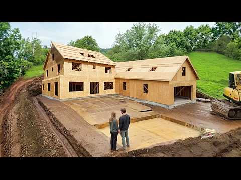 Talented Family Builds Their Dream Villa in 700 Days | Start to Finish Full process @Let's Build a House