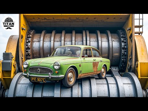Most Insane Shredding Machines That Destroy Everything | Fastest Car Crushers in Action! #17