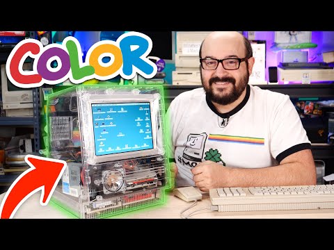 The COLOR Macintosh SE/30 Apple NEVER made!