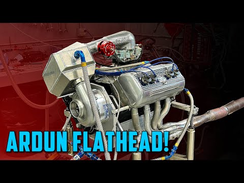 Super Rare Supercharged Ardun Flathead Ford Making Huge Horsepower!