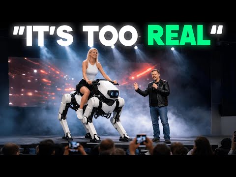 China Just Launched FOUR LEGGED AI Robot That's Ride Able | AI News