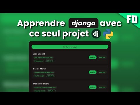 Apprends Django avec ce seul projet