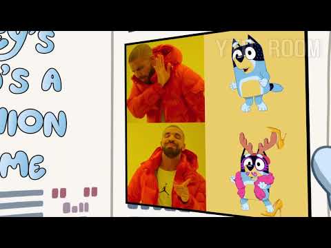 BLUEY TRY NOT TO LAUGH (GIGGLE STORM)