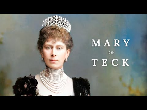 MARY DE TECK, CONSORTE DE JORGE V (ABUELA DE ISABEL II)