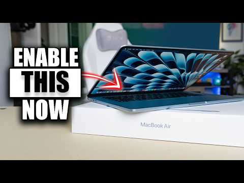 Don’t Set Up Your M4 MacBook Air Without Enabling THIS!