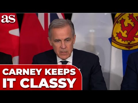 MARK CARNEY delivers CLASSY ANSWER to reporter on U.S. INTERFERENCE
