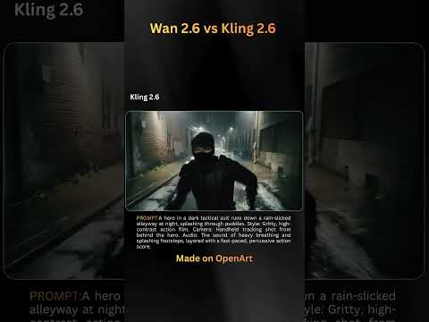 Wan 2.6 vs Kling 2.6: πTry Unlimited Wan 2.6π