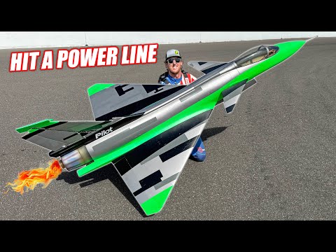 Crashed my 200mph R/C Jet ($20,000)