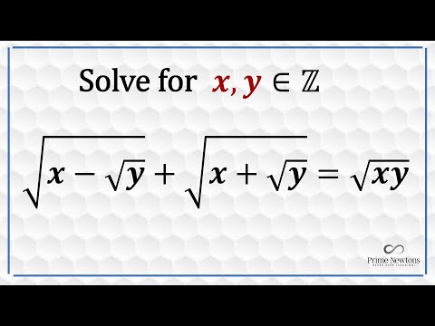 A Diophantine Equation  @Dr PK Math