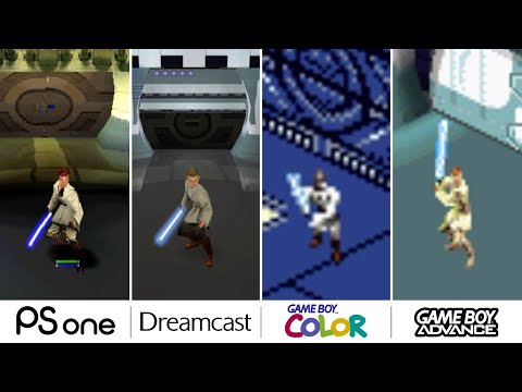 Comparing Every Version of Star Wars Jedi Power Battles