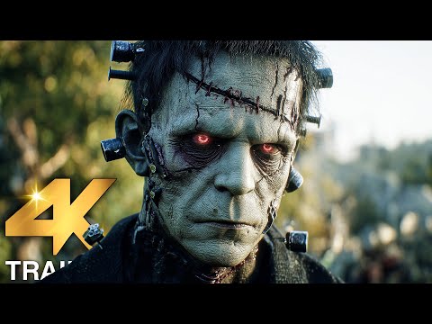 FRANKENSTEIN Trailer (4K ULTRA HD) 2025