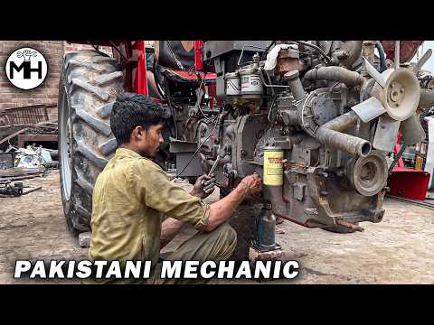 Tractor Engine Rebuild: From Rusty to Running Like New!
