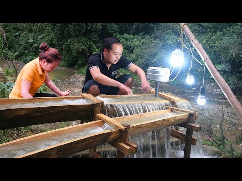 Primitive Water Plant Build | Free Electricity & Off Grid Water System for a Home