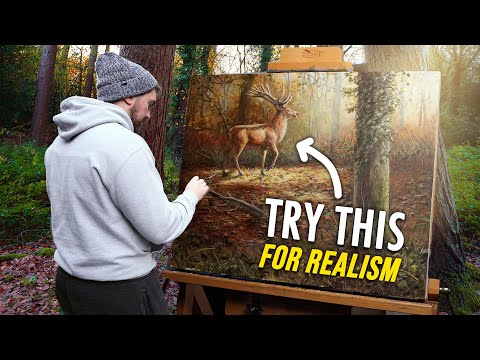 Want to Paint Better? Try This Forest Challenge!