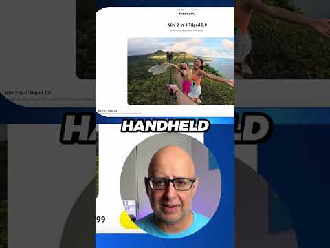 Mini Tripod 2.0: Ultimate Tool for Mobile Video Creators!
