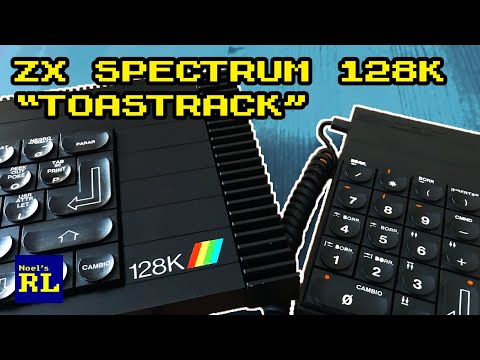 ZX Spectrum 128K "Toastrack" Inside and Out