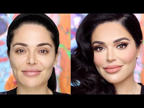 HOW I DO MAKEUP ON SHOOTS! (Featuring Mona Kattan) | Hindash